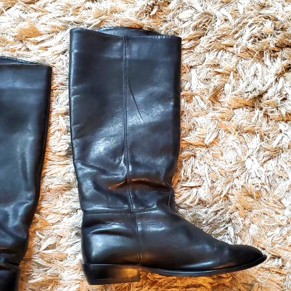 Cristina slouchy leather boots - Picture 5 of 16